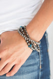 Noticeably Noir - Blue Bracelet