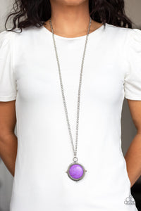 Desert Equinox - Purple Necklace