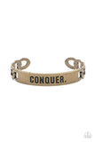 unisex conquer bracelet inspirational Paparazzi Accessories