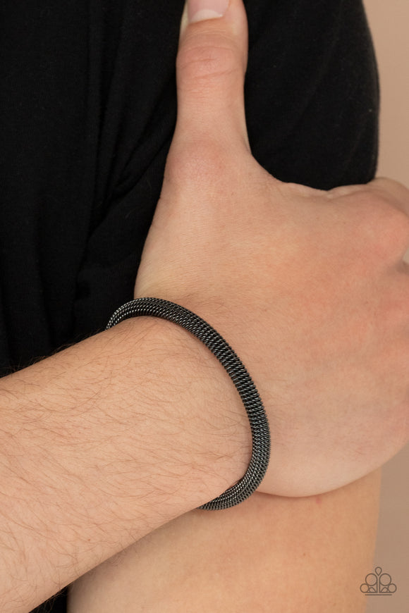 Metro Machiavellian - Black Bracelet