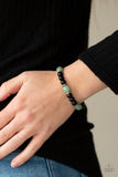 Unity - Green & Balck Stretchy Bracelet