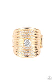 Crystal Corsets - Gold Ring