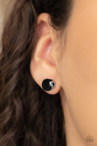 Modest Motivation - Black Simple Post Earrings