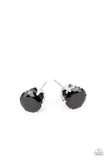 Modest Motivation - Black Simple Post Earrings