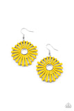 SPOKE Too Soon - Yellow Earrings