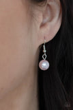 Ensconced in Elegance - Pink Pearl Necklace