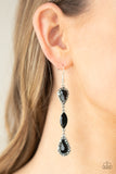 Test of TIMELESS - Black Earrings