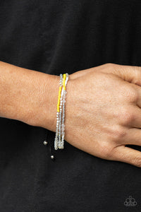 Paparazzi Accessories yellow seed bead bracelet