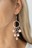 Cyber Chime - Rose Gold Earrings