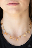 Starry Shindig - Gold Star Charmed Short Necklace