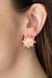 Water Lily Love - Rose Gold Lily Post Earrings