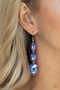 Cosmic Red Carpet - Blue Earrings