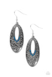 Fairytale Flora - Blue Earrings