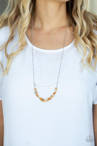 Pebble Prana - Yellow Necklace