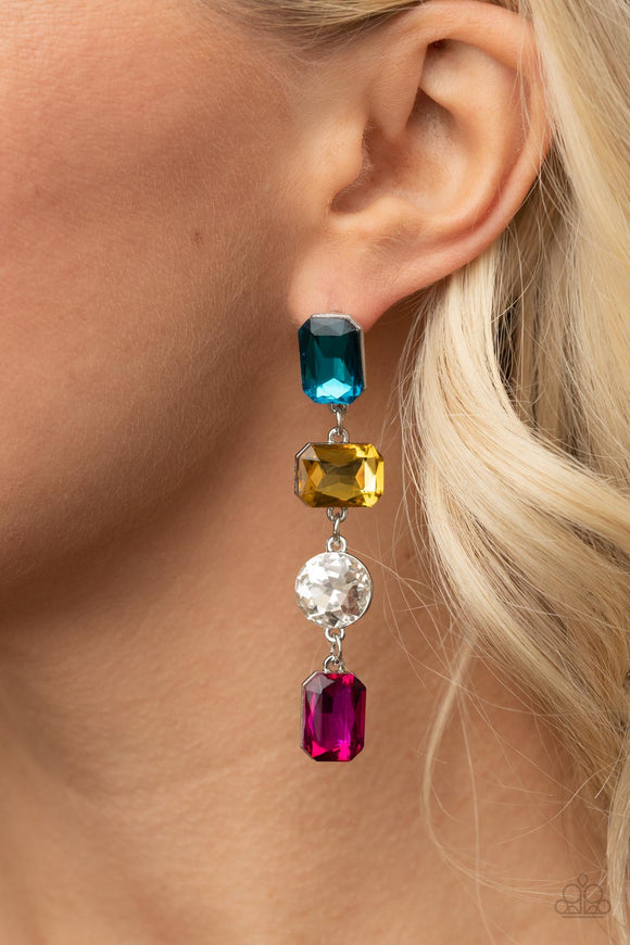 Cosmic Heiress - Multi Post Earrings