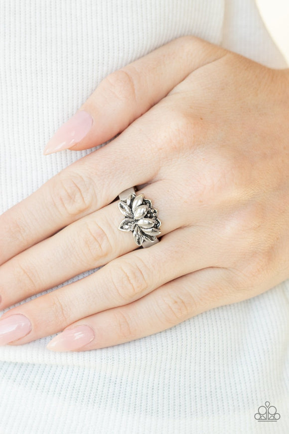 Lotus Crowns - Silver Lotus Ring